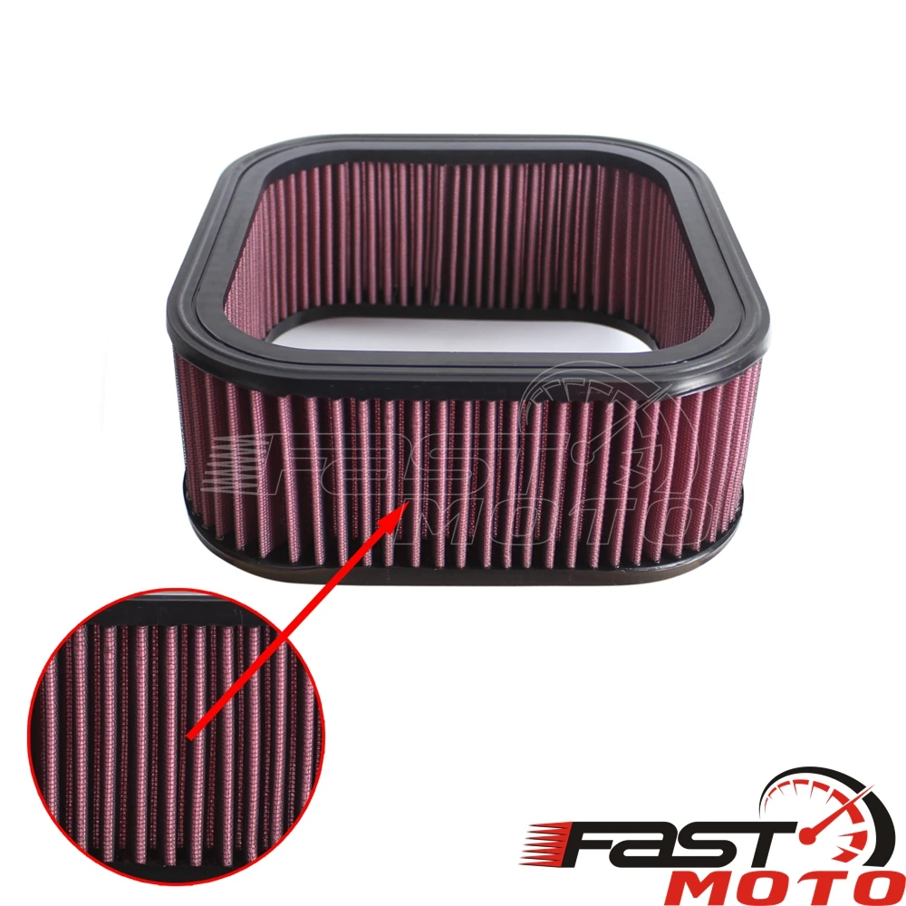 Rectangle Square Air Filter Air Cleaner For Night Rod VRSCD 06-08 Street Rod VRSCR 06-07 V-Rod VRSCSE/2 VRSCA 2002-2013