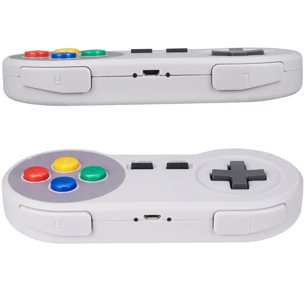 Wireless Game Controller 2.4G gamepads SNES/NES Super classic retro gaming joypad PC game console handle for Windows 98 ME Vista