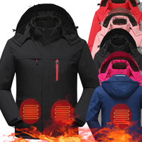 Men Women Outdoor Electric Heated Jacket Heating Waistcoat USB Thermal Warm Cloth Feather Vest Sale Plus Size Winter Jacket