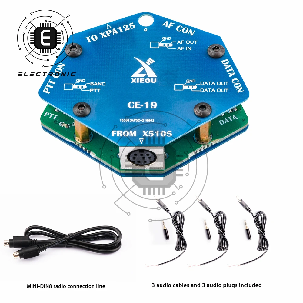 Ce-19 Data Interface Expansion Card g90s x5105 Connects to Computer xpa125 Power Amplifier