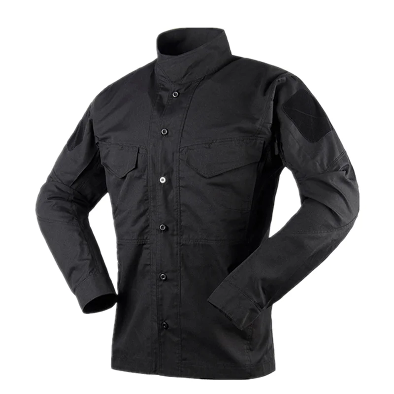 Camo Long Sleeve Shirt Fans Training Clothes Mens Outdoor Breathable Wearproof Hiking Sports Shirt Tops