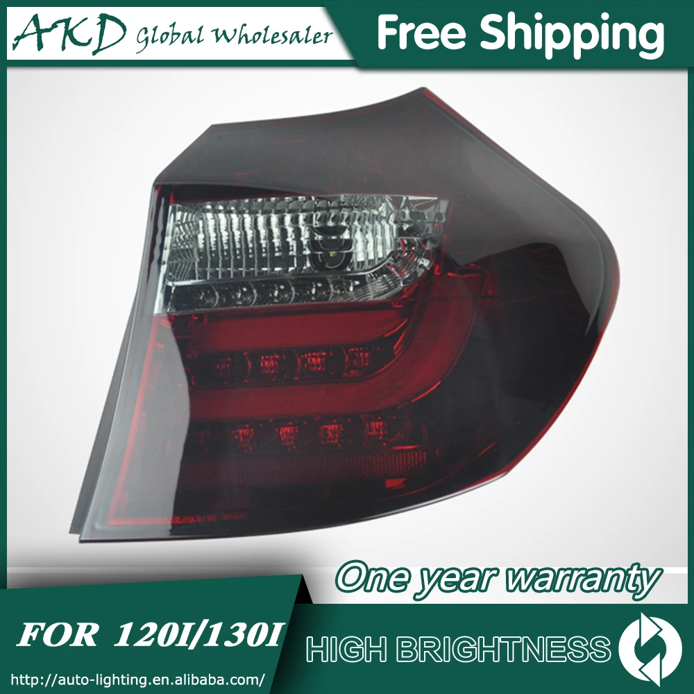 Tail Lamp For BMW E87 2003-2010 E81 120i 130i Tail Lights Led Fog Lights DRL Daytime Running Lights Tuning Car Accessories