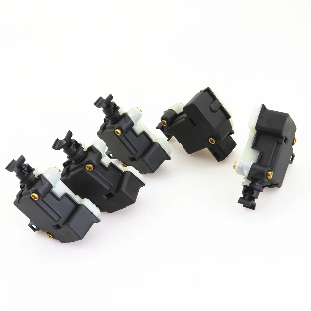 FHAWKEYEQ 5Pcs Trunk Bootlid Lock Actuator Motors For VW Passat B5 Golf MK4 Jetta 4 Touareg Beetle Polo 3B0 959 781 C 3B0959781C