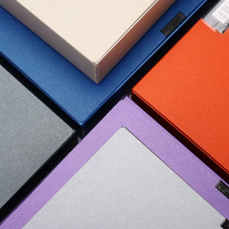 Colorful Plastic Document Box A4 Paper Organizer File Box Dustproof Office File Storage Document Organizer Filing Boxes