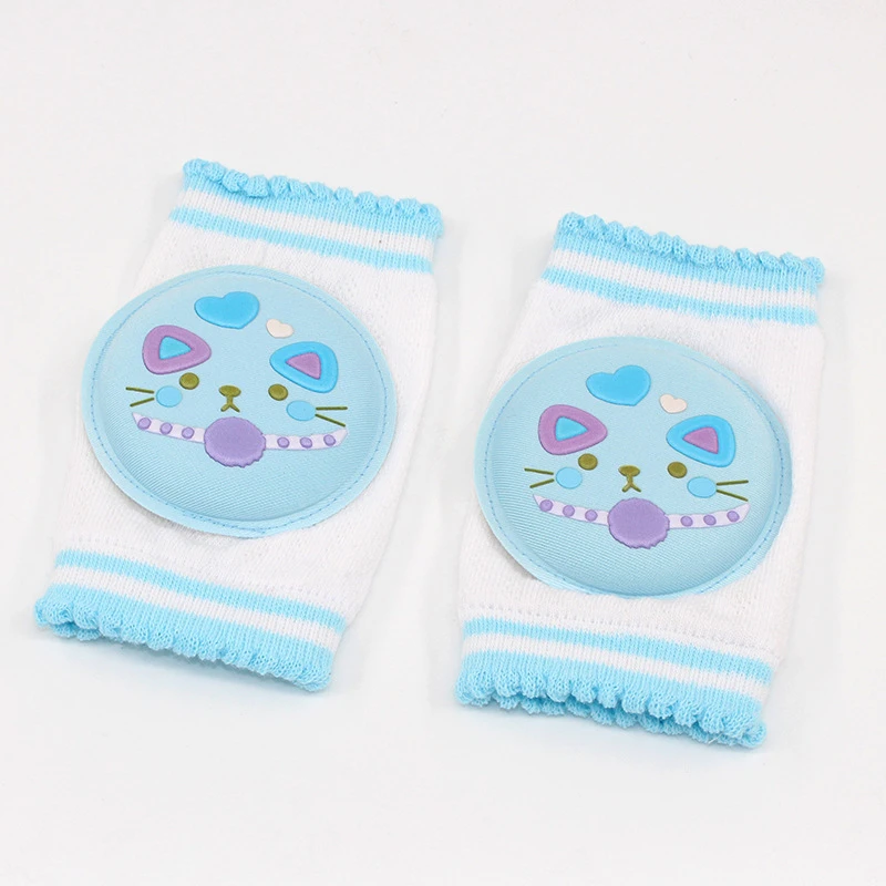 Baby Knee Pads Leg Warmer Safety Kitty Girl Boy Kids Accessories Crawling Slip Kneepad Toddlers Protector Infant Gaiter Kneecap