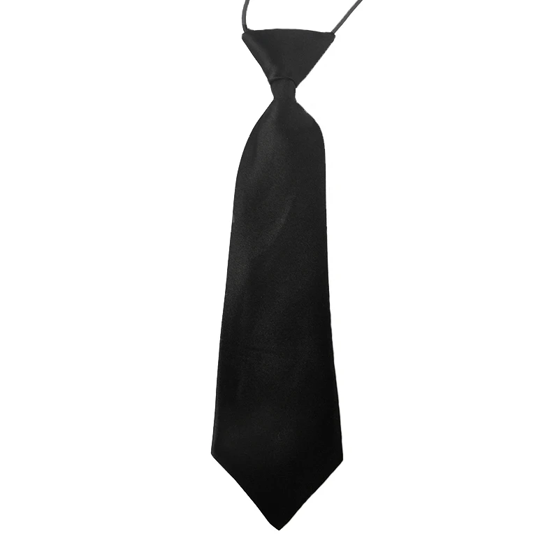 Kid Boy Solid Classic Neck Tie, Wedding Party Gift