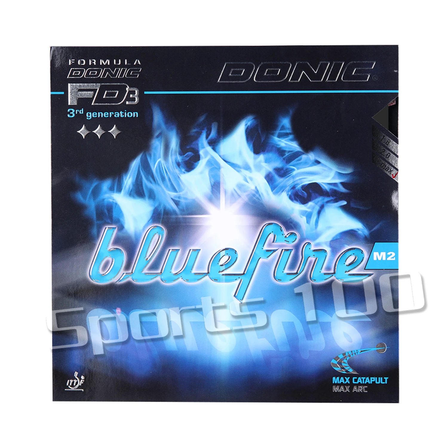 

Donic Original Blue fire M2 Bluefire Pips-in BLUE SPONGE Table Tennis Rubber Strong Spin Pimples In Ping Pong Rubber