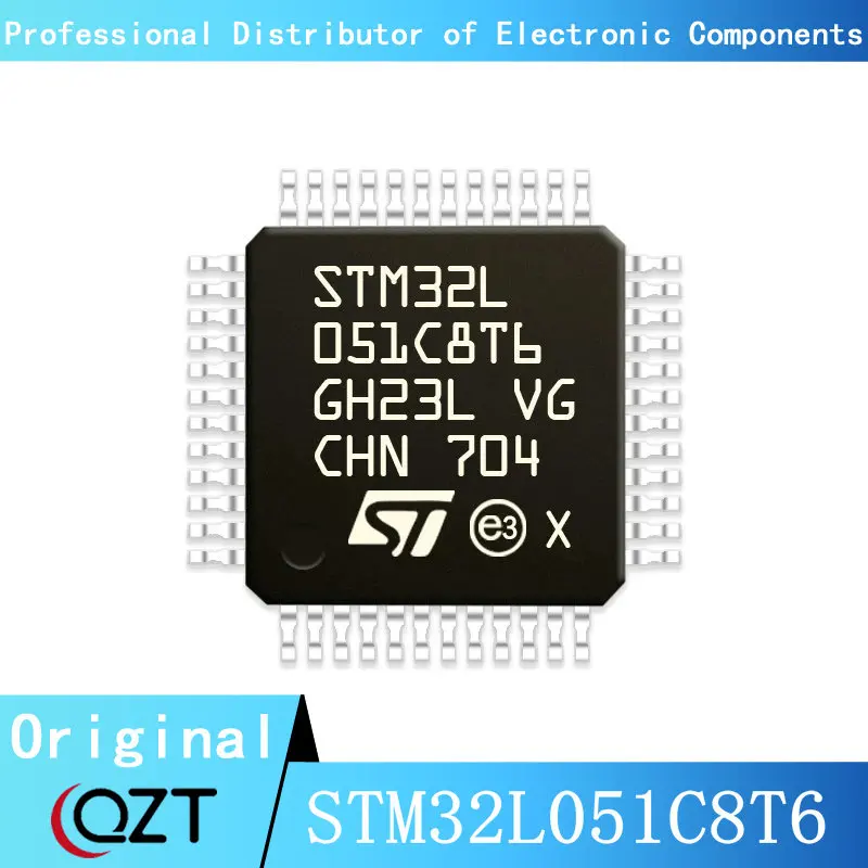 10pcs/lot STM32L051 STM32L051C8 STM32L051C8T6 LQFP48 Microcontroller chip New spot