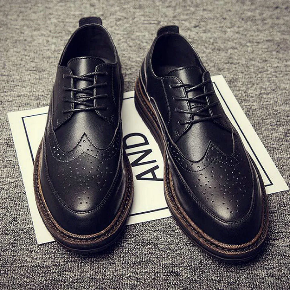 Autumn New Bullock Men Classic Business Formal Shoes Men Oxford Shoes Men Dress Shoes 2021 tyu67