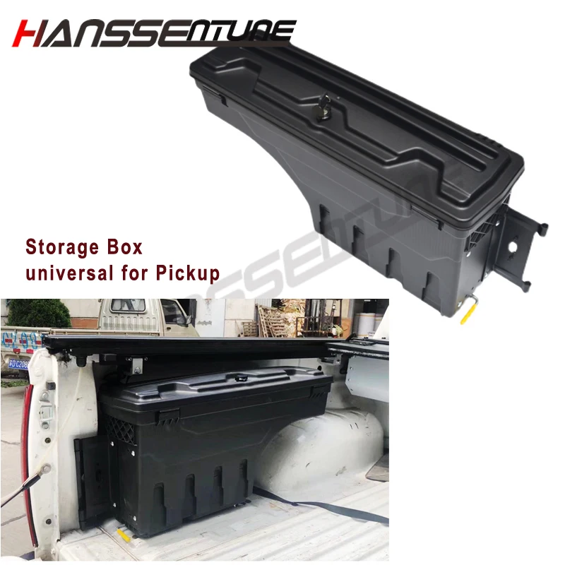 Universal  Pickup Car Accessories  Rear Truck Storage Tooling  Box for Hilux, D-max, Triton, Navara, Colorado, Greatwall..