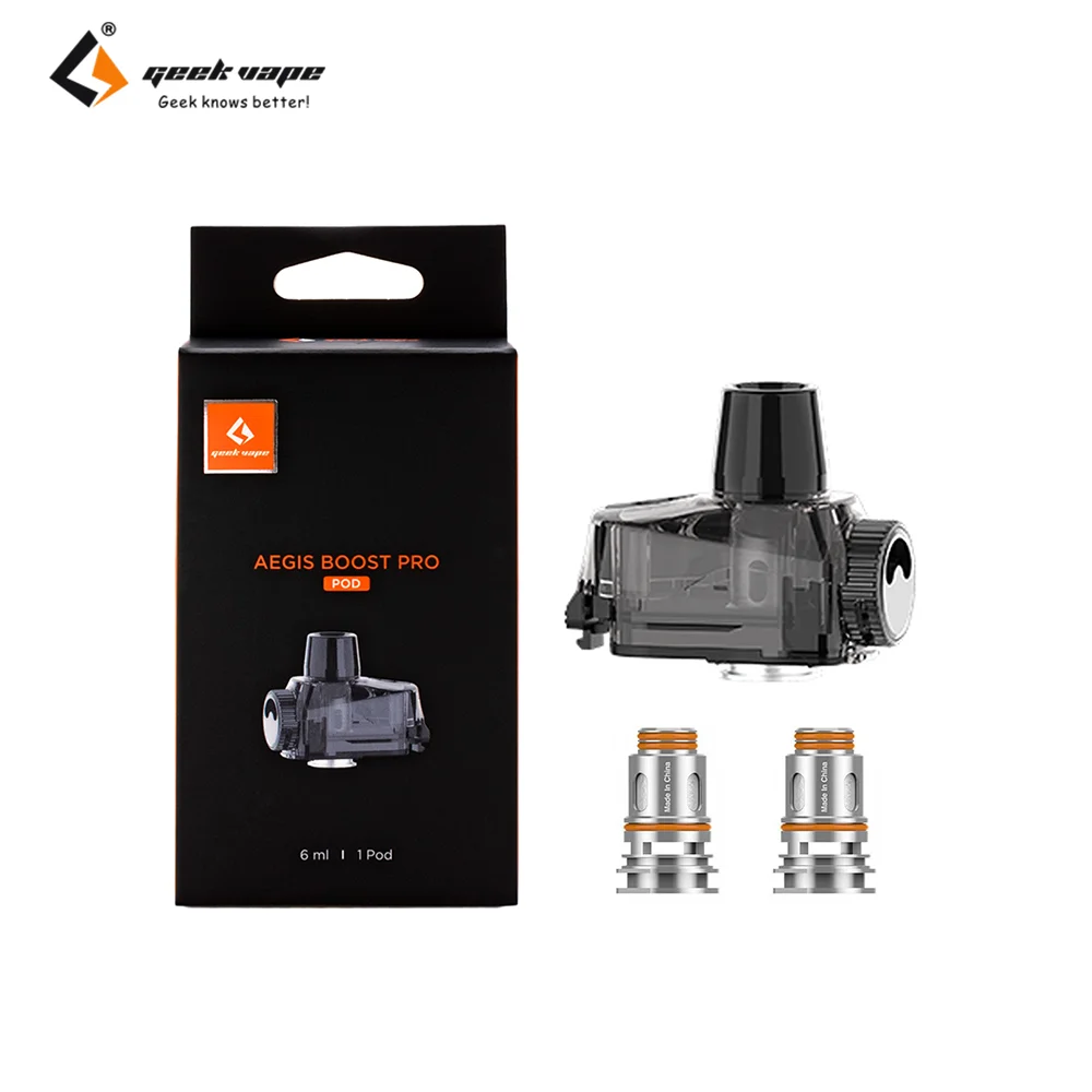 الأصلي Geekvape ايجيس دفعة برو استبدال خرطوشة جراب 6 مللي P سلسلة 0.2/0.4ohm KA1 شبكة لفائف سيجارة إلكترونية