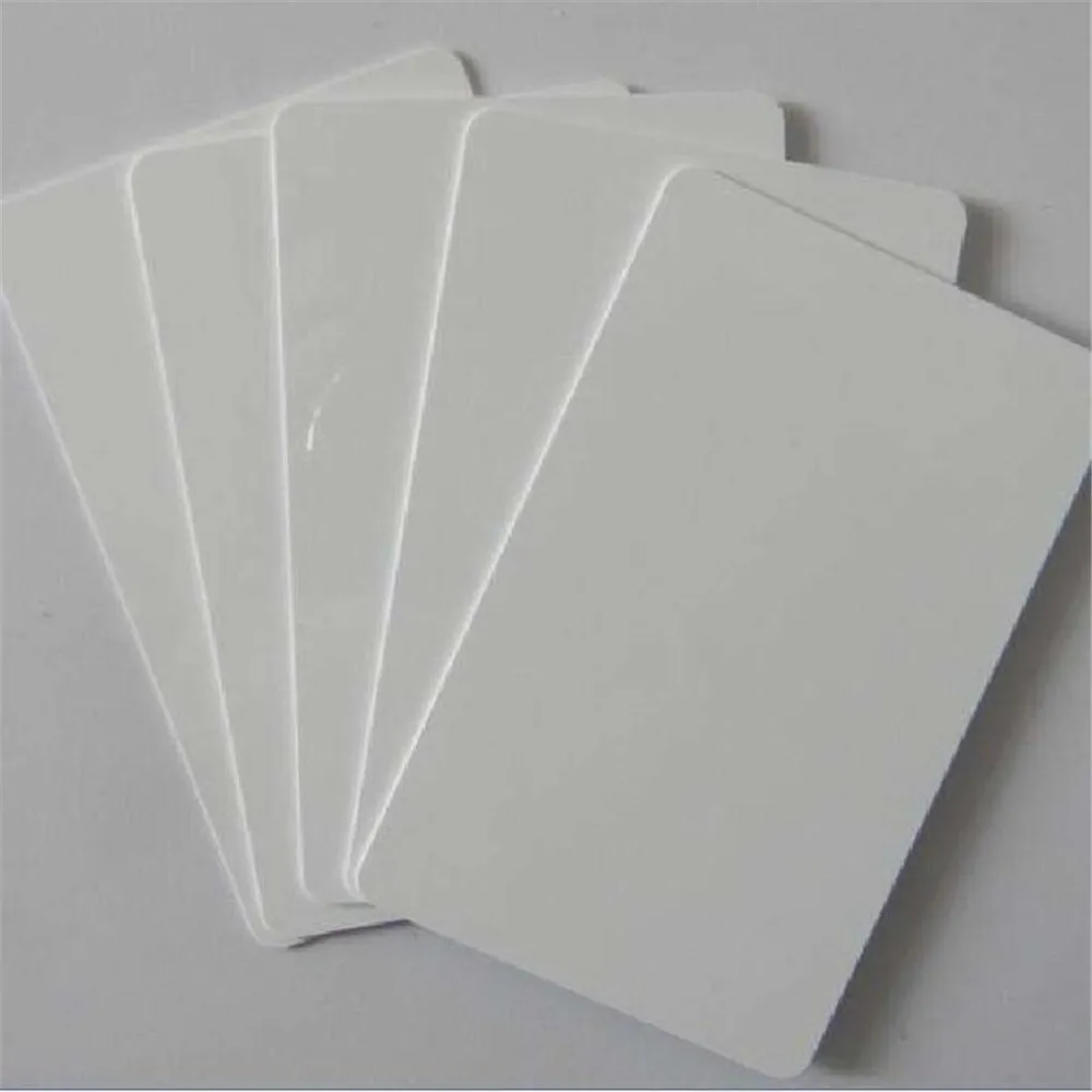 5000pcs/lot ordinary Inkjet Printable PVC card CR80 blank Inkjet PVC card for Epson printer Canon printer