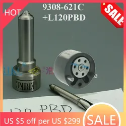 ERIKC Injector Valve 9308-621C Nozzle L120PBD Repair kits 7135-647 Nozzle for Inyector EJBR04001D EJBR01801A EJBR01801Z