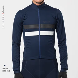 SPEXCEL NEWEST ALL Reflective Winter Cycling Jacket Windproof thermal fleece soft shell Cycling jacket top quality Navy