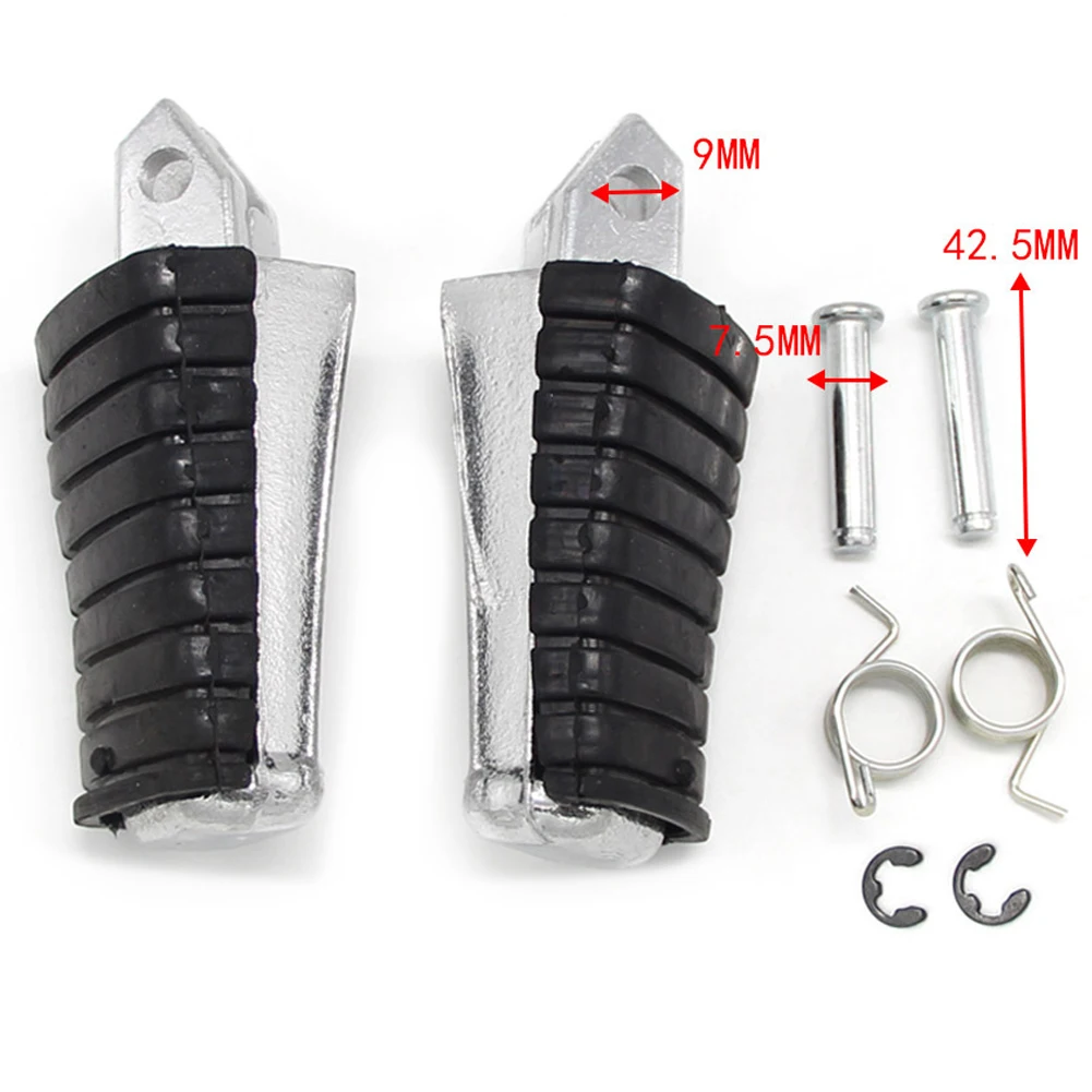 

Motorcycle Front Footrest Foot Pegs For Yamaha V-STAR XVS 650 400 XV400 VMX1200 XJ700S VJ700 XV700 750 920 1100 VJ700