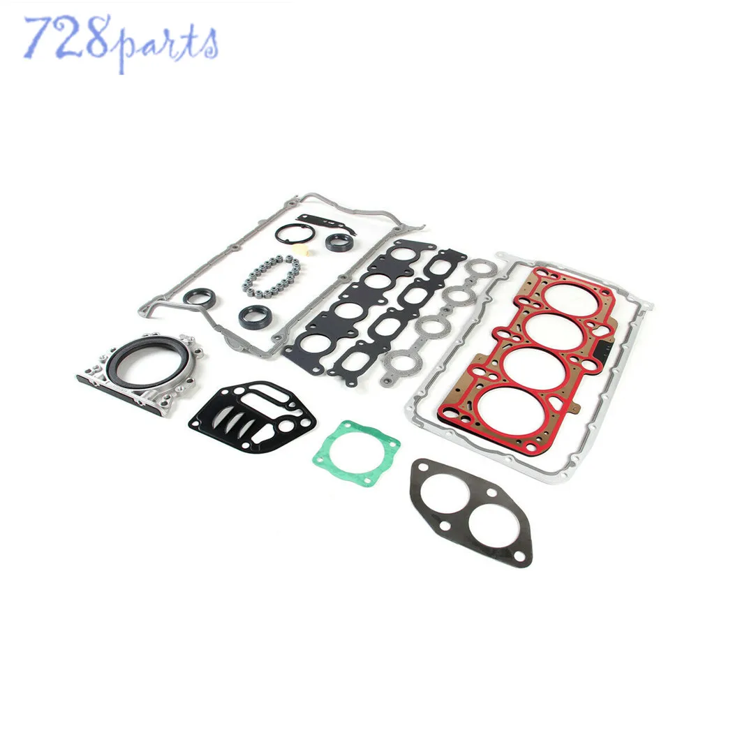 

Engine Head Valve Cover Gaskets Seals Overhaul Rebuilding Kit Fit For VW Bora Golf 1.8L AGN