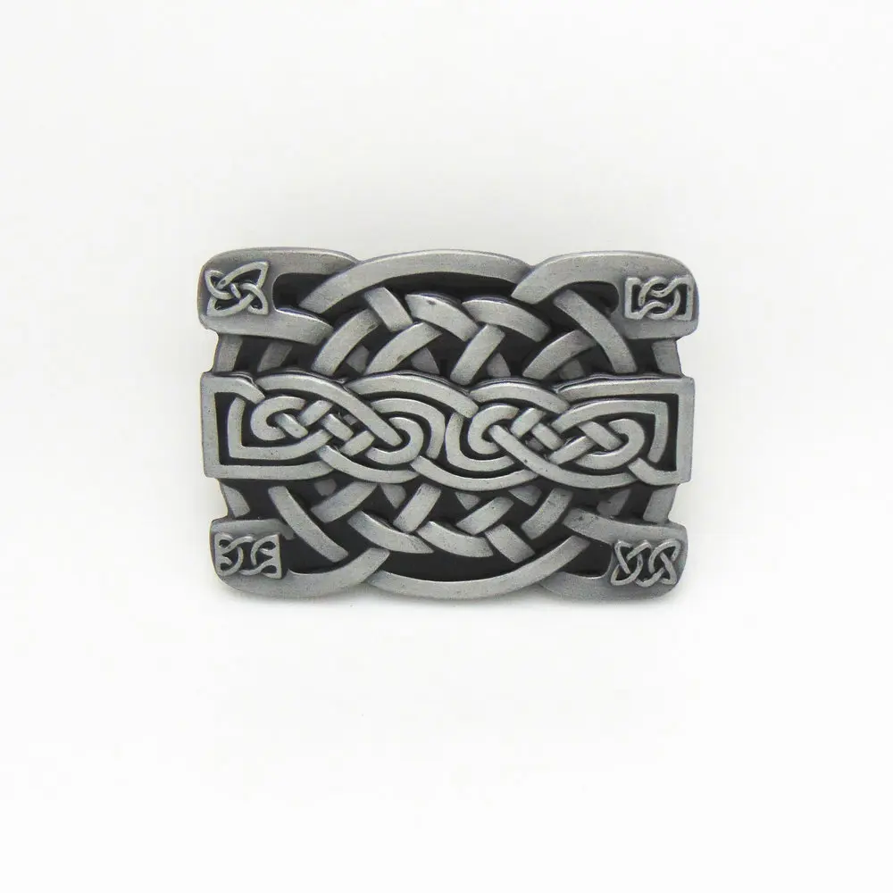 

Original western European zinc alloy belt buckle with retro pattern is suitable for 4.0 belt buckle for men and women