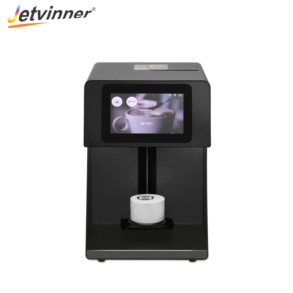 Jetvinner Selfie Coffee Printer Food Print Machine For Coffee, Cake, Bread, Beer, Chocolate, Jelly, Macaron