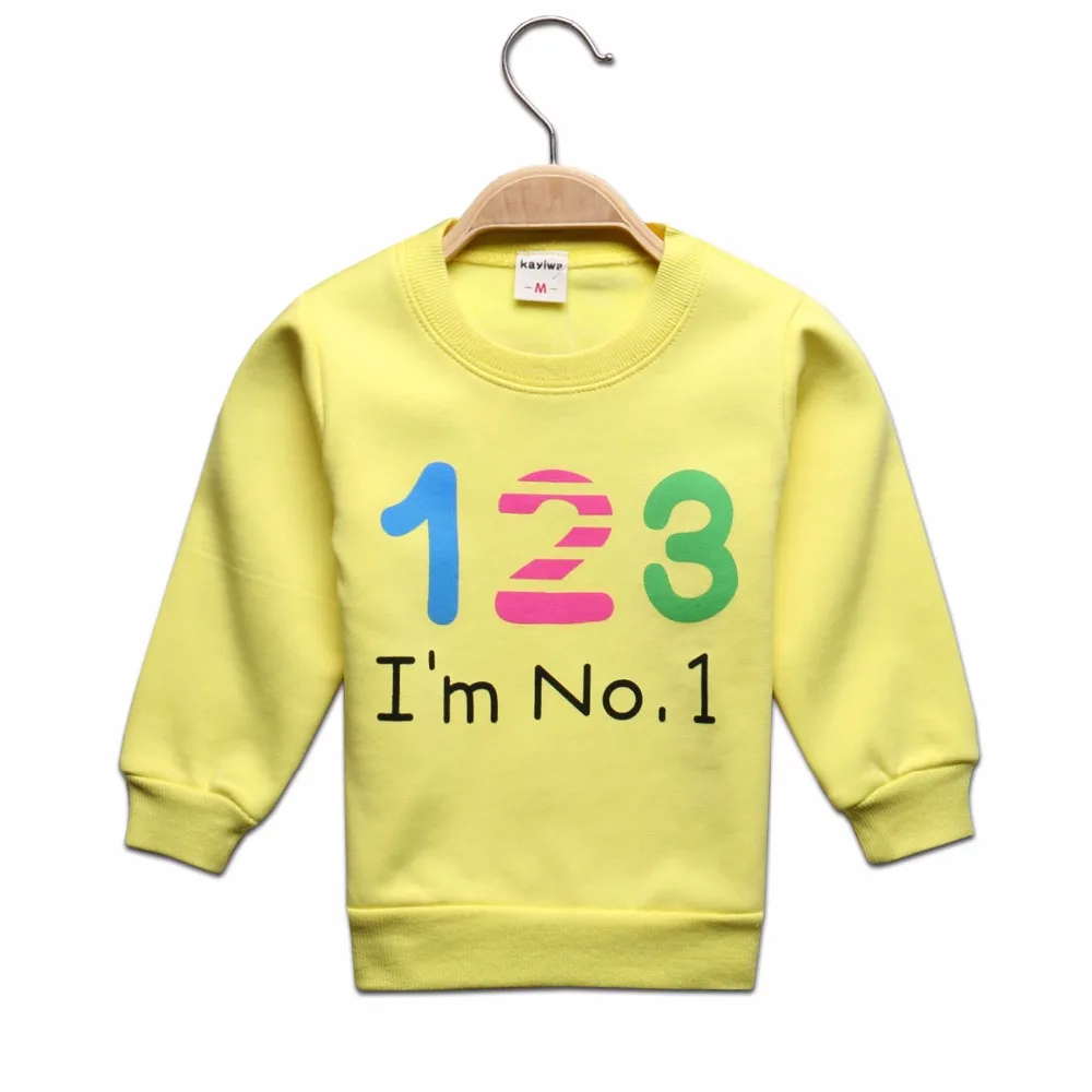 Sale Baby Boys Hoodies Letter Printed Sweater for Toddle Girls Warm Fleece Sweatshirt Children Pullover Outerwear Tops kids N302