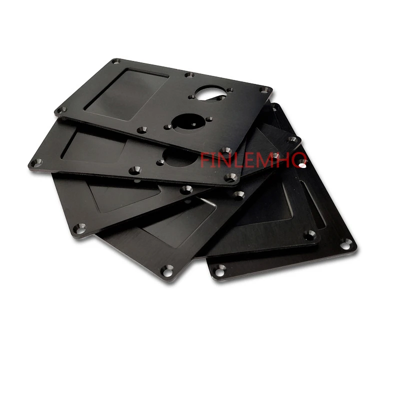 1PC głośnik dla dj-a zacisk kablowy płyta dla SpeakOn 4 gniazdo kołkowe złącze przewód Audio wejście aluminium 145mm × 90mm