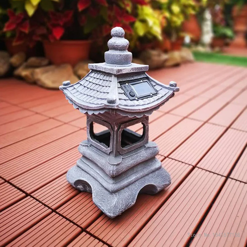 

Chinese Palace Lantern, Solar Decoration, Outdoor Night Light, Lawn Lamp, Garden Villa Crafts, Japanese Lantern