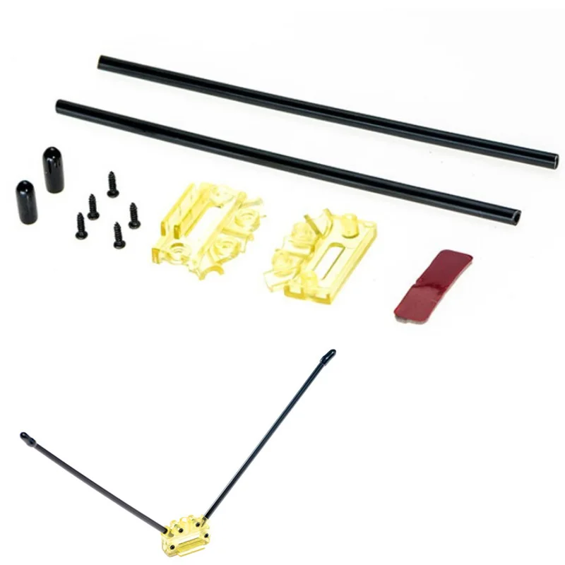Parti di Rc Ricevitore Antenna Fissaggio del Sedile Supporto Del Supporto Piedistallo Box V Tipo per CC3D Atom CC3D Mini RC Multirotor FPV quadcopter