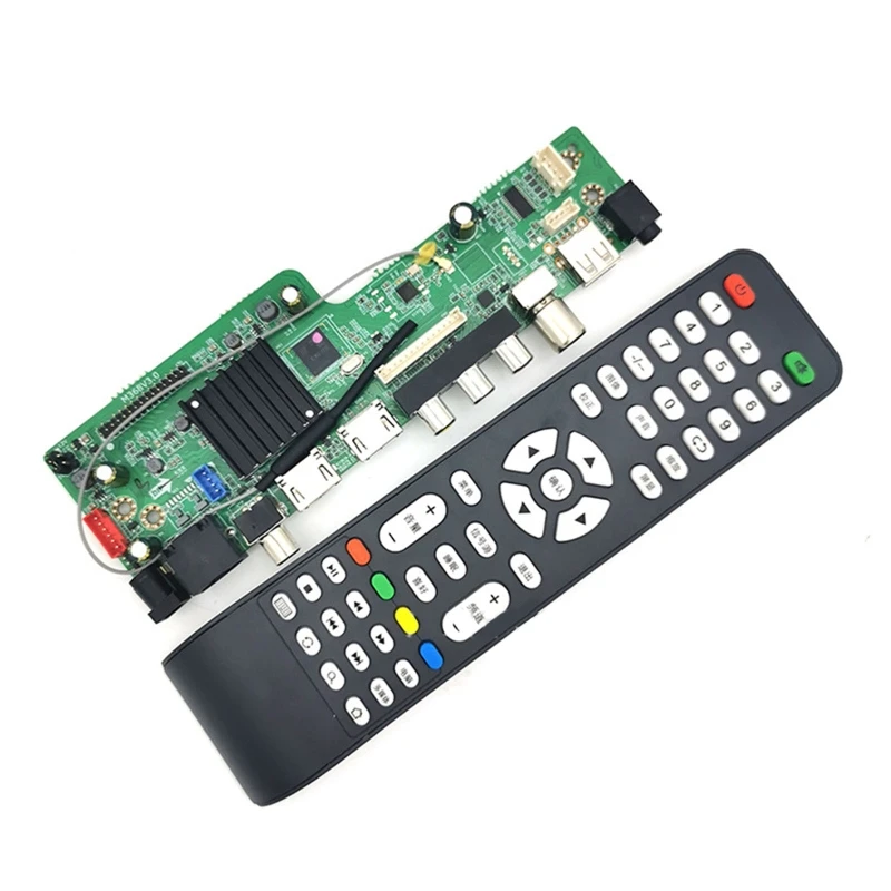 2022 New MS368V3.0 Quad Core Web Television Motherboard with Remote Control Driver Board