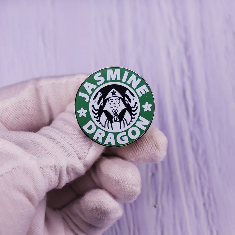 Jasmine Dragon Avatar The Last airdoblador tío Iroh Tea Shop Pin
