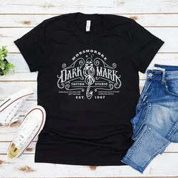 Dark Mark Tattoo Studio Wizard Shirt Best Friends Shirt Book Reading Magic Shirt Bookish Shirt Gift for Reader Witch Top