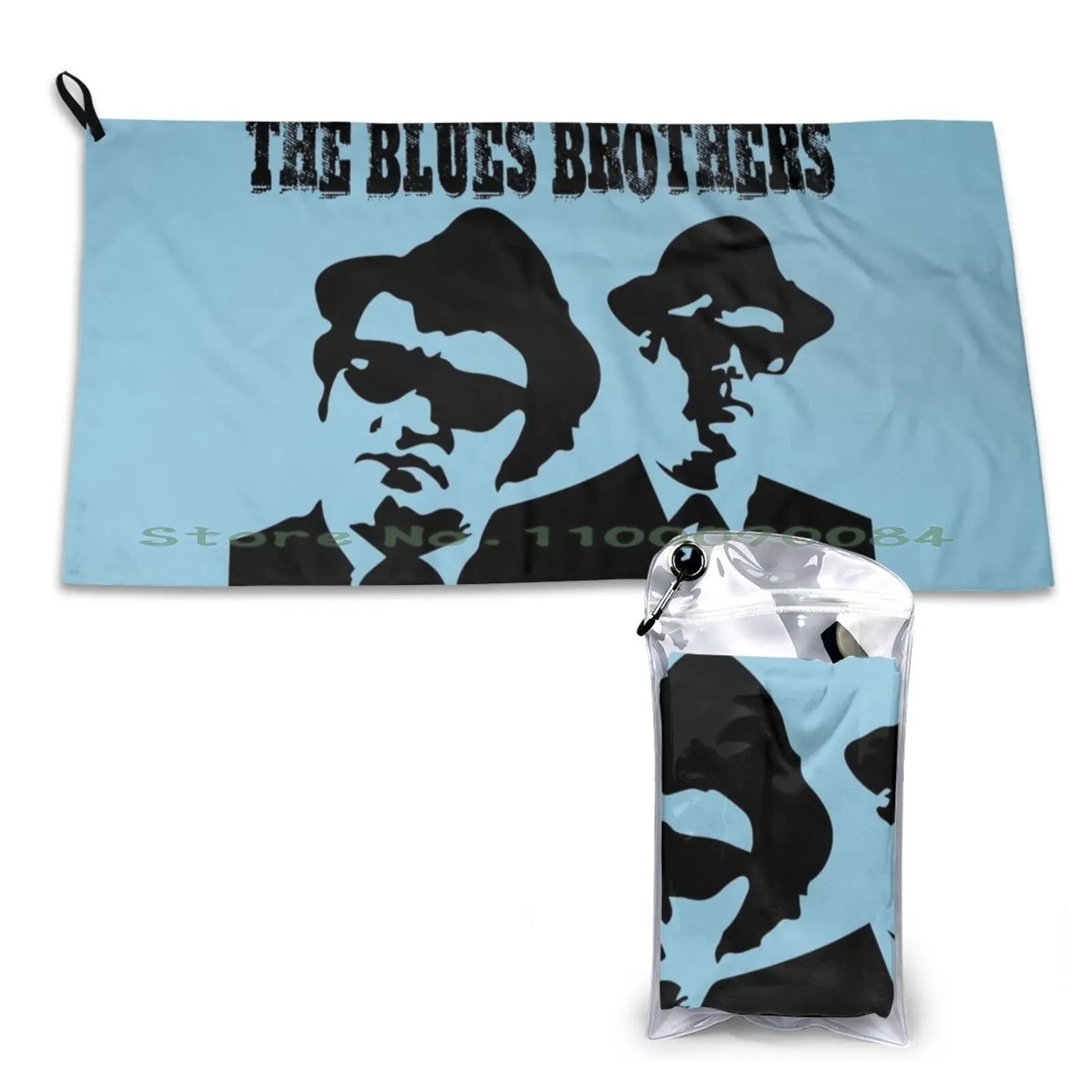 The Blues Brothers Art , The Blues Brothers Designs Quick Dry Towel Gym Sports Bath Portable Im No 1 Human I Am Number One Soft