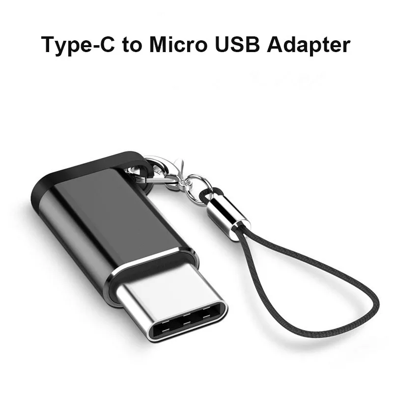 Type C to Micro USB Charger Cable Converter USB C OTG Adapter for Macbook Pro Samsung Xiaomi Huawei Android Smart Phone Adapter