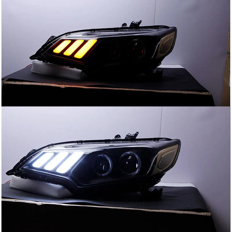 Car Styling  for Honda Jazz Headlights 2014-2020 New Fit LED Head Lamp DRL Hid Bi Xenon Auto Accessories