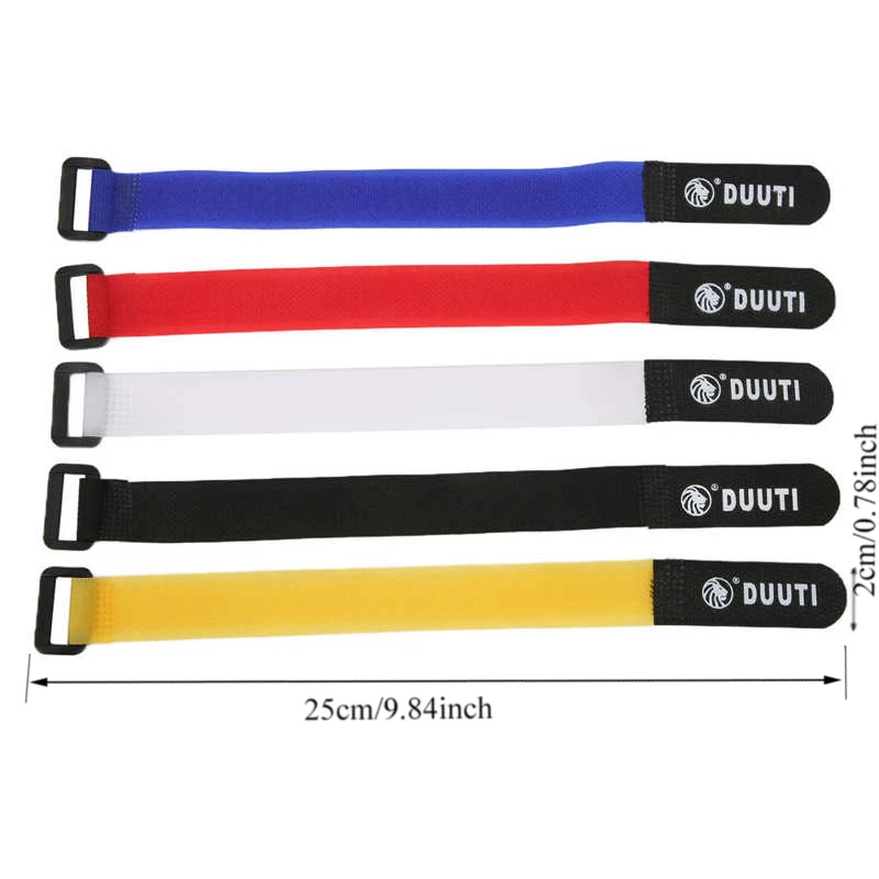 5Pcs Bike Tie Fixed Strap Cable Tie Holder