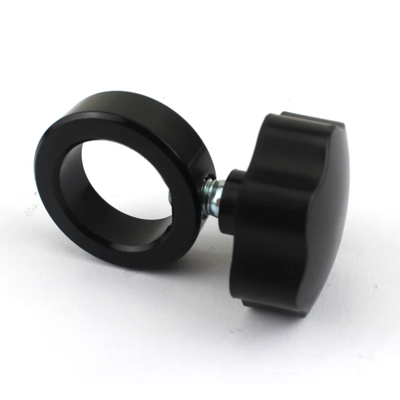 Microscopio estéreo industrial de 32mm/25mm, soporte de anillo de posición fija, adaptador de barra de Pilar de columna de Metal con piezas de Microscopio de tornillo