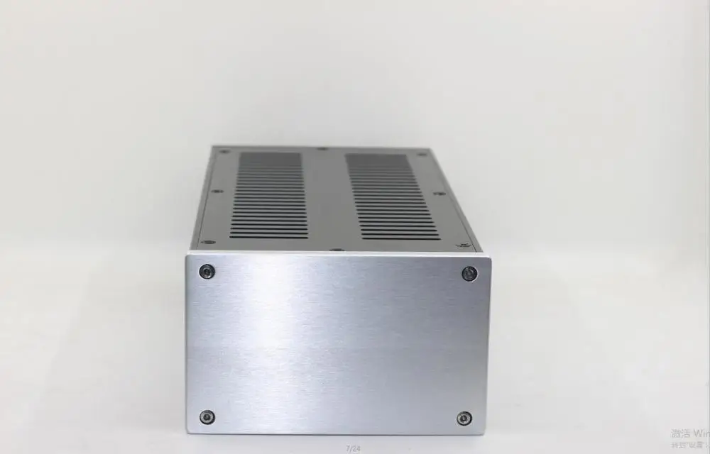 แหล่งจ่ายไฟเครื่องขยายเสียงแชสซี DIY อลูมิเนียมขนาด310*148*92มม