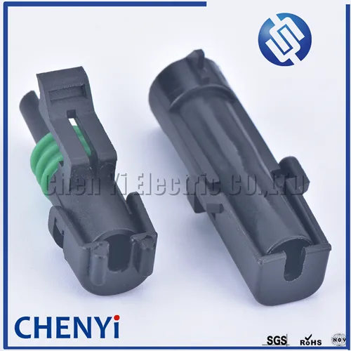 Imagen 2 del producto Conector de cable automático para coche serie de 1 pin, 2,5 mm, enchufe eléctrico hembra o macho para paquete meteorológico 12015791 12010996