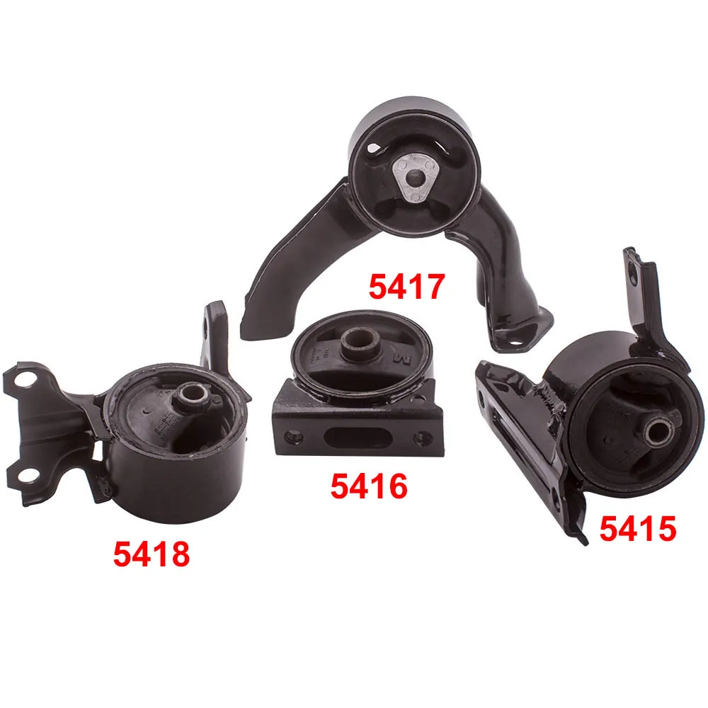 

4pcs Motor Trans Mount for Dodge Caliber 2.0L 2.4L 2007-2012 5415 5416 5417 5418