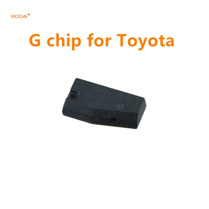 

RIOOAK New 10pcs original Car Auto key Transponder chip for Toyota G chip 80bit carbon 72G chip TP34 for Toyota for Lexus toyota