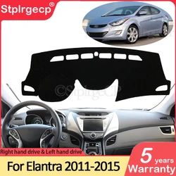 for Hyundai Elantra 2011 2012 2013 2014 2015 MD UD Avante Anti-Slip Mat Dashboard Cover Pad Sunshade Dashmat Anti-UV Accessories