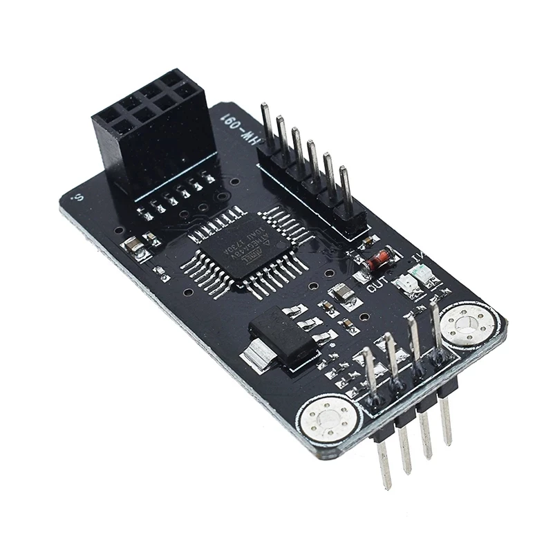 WAVGAT NRF24L01 Socket Adapter plate Board ATMEGA48 wireless Shield module SPI to IIC I2C TWI Interface