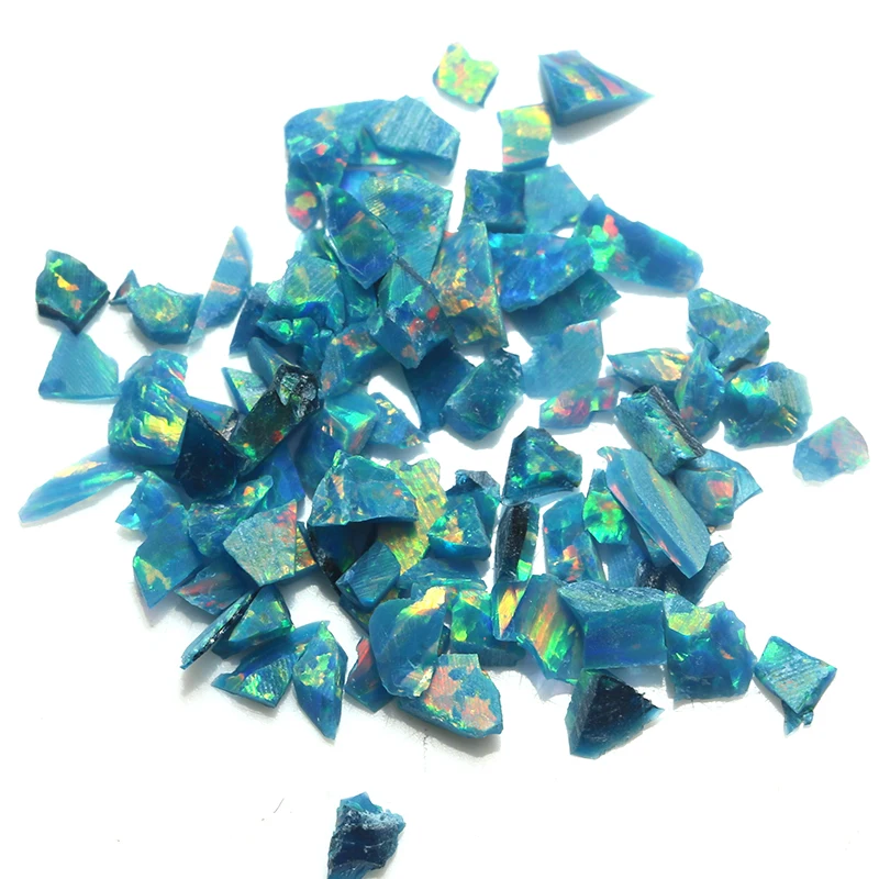 Bello Opal Purple OP36 Lab Grown Synthetic Opal Crushed and Chips in 78 colors for DIY inlay ring and pendant