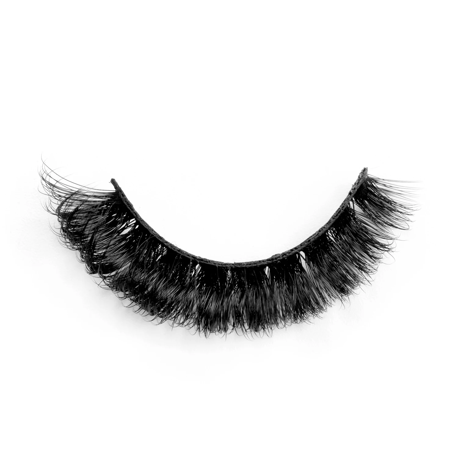 NEW 2Pair 6-18 mm D curl Mink Eyelashes Fluffy Lashes Dramatic Messy short False Eyelashes Makeup Wholesale 3d Mink Lashes