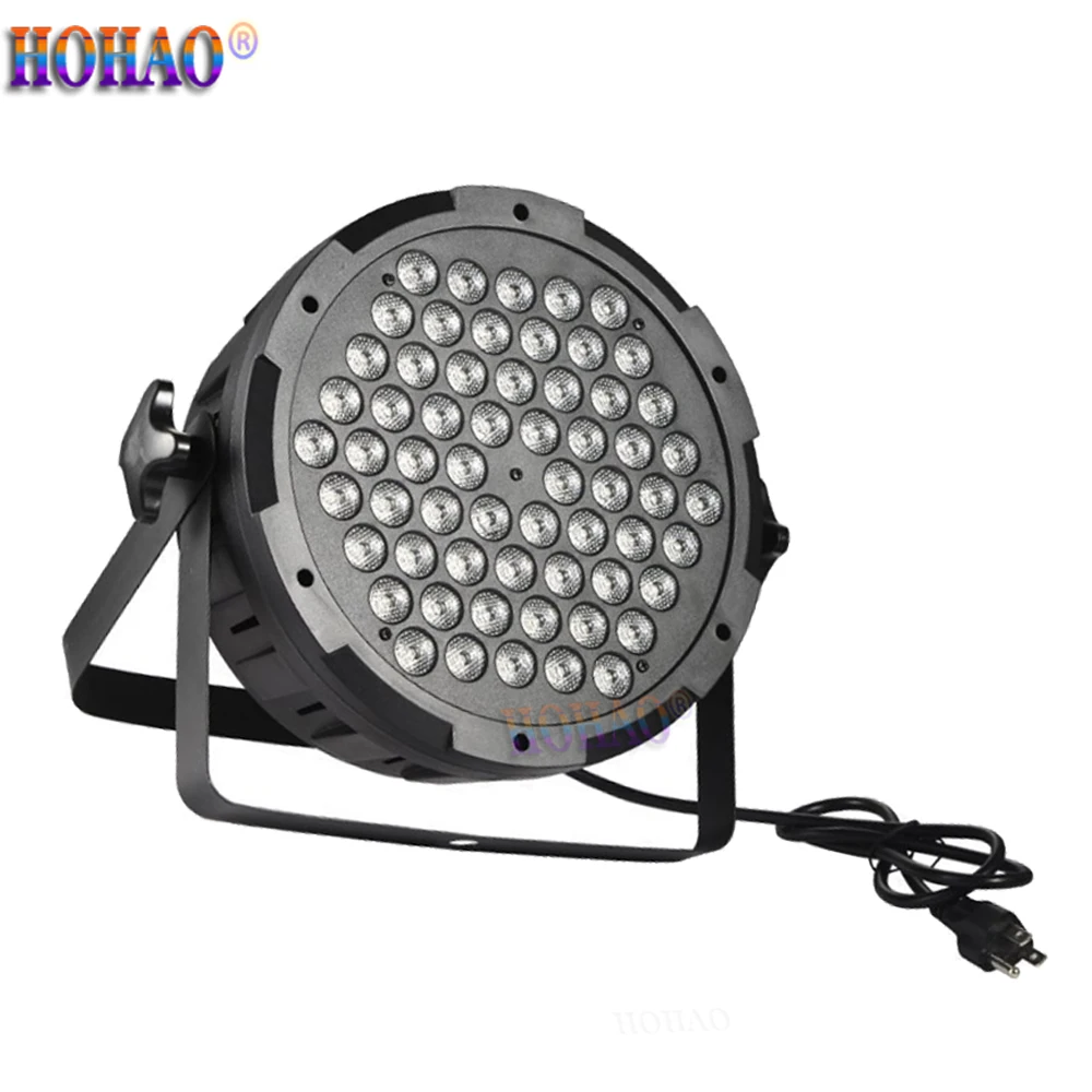 

New High-Brightness 95W Plastic 60x1.5W LED Par Lamps RGBW Mixed Color Family KTV Entertainment Disco Ball Lighting