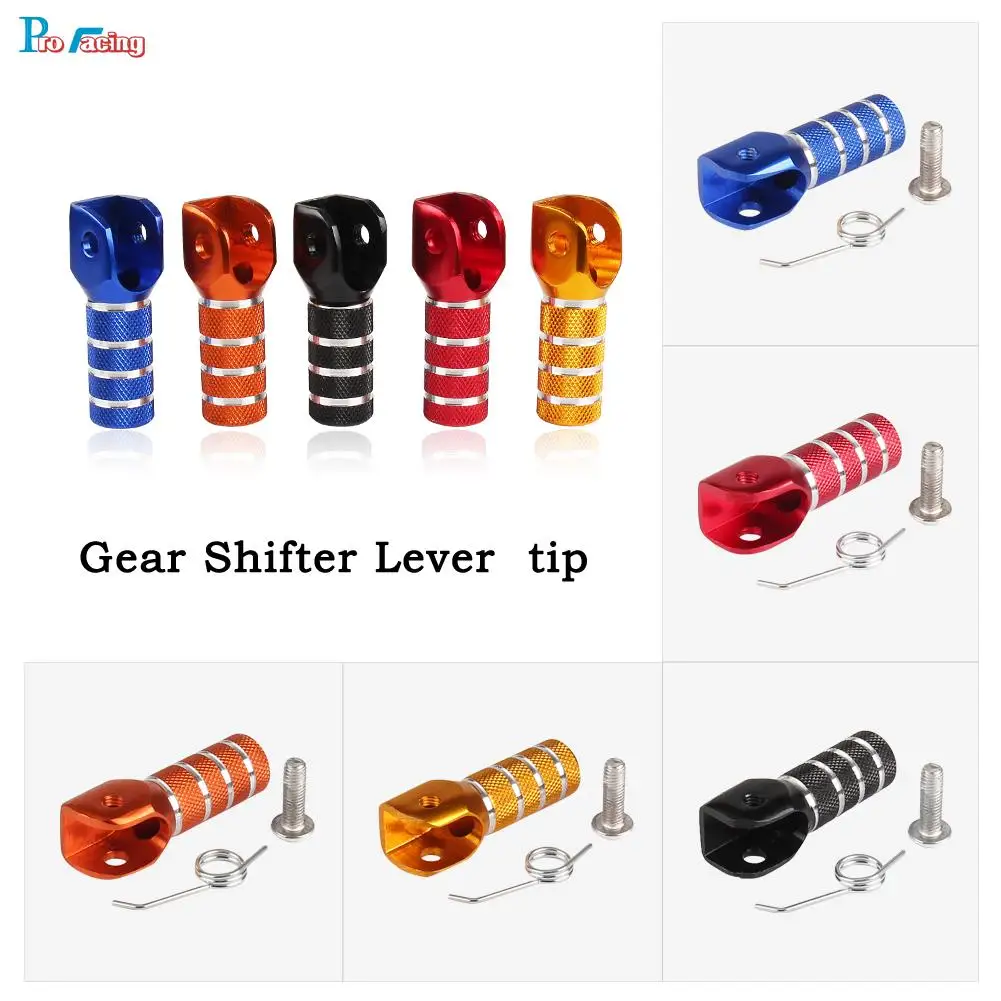 CNC Gear Shifter Shift Lever Tip For KTM 690 950 990 125-530cc SMC SUPERMOTOR ADVENTURES Dirt Bike Pit Bikes Gear Lever 5Colors