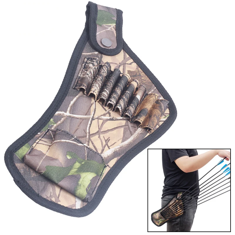 Archery Bow and Arrow Quiver Holder Bag For Crossbow Hunting Shooting Accessories