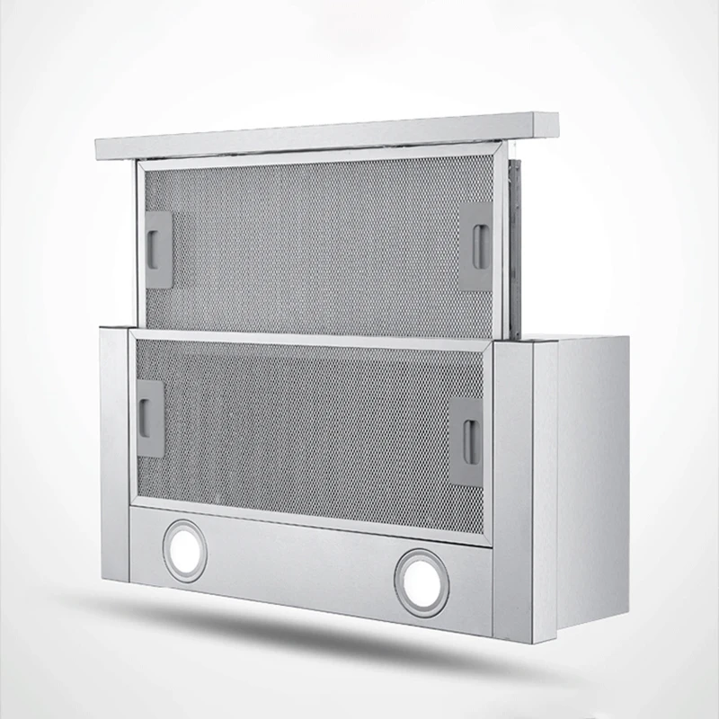 Cappa aspirante da cucina Mini cappa aspirante da cucina da 600mm cappa aspirante da cucina estraibile in acciaio inossidabile