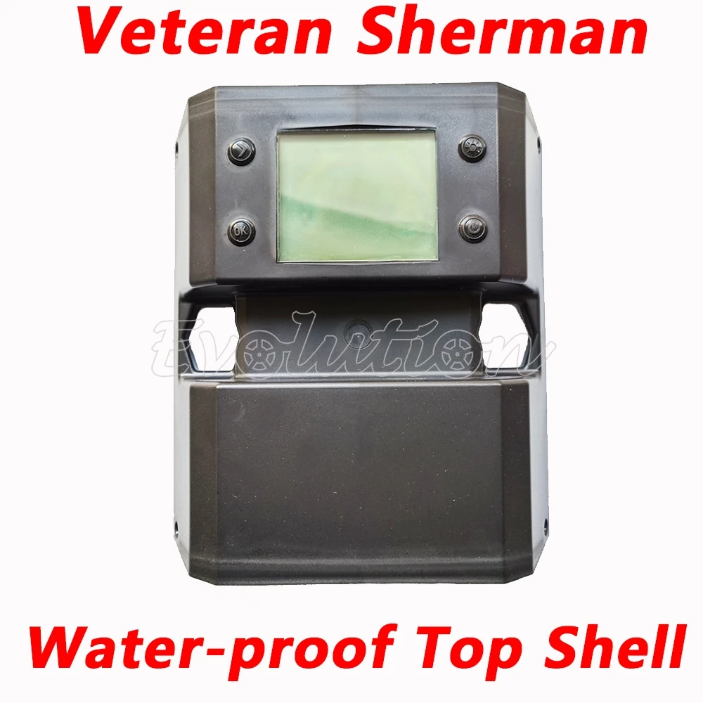 Veteran Sherman Waterproof Top shell Sherman new design water proof LCD screen