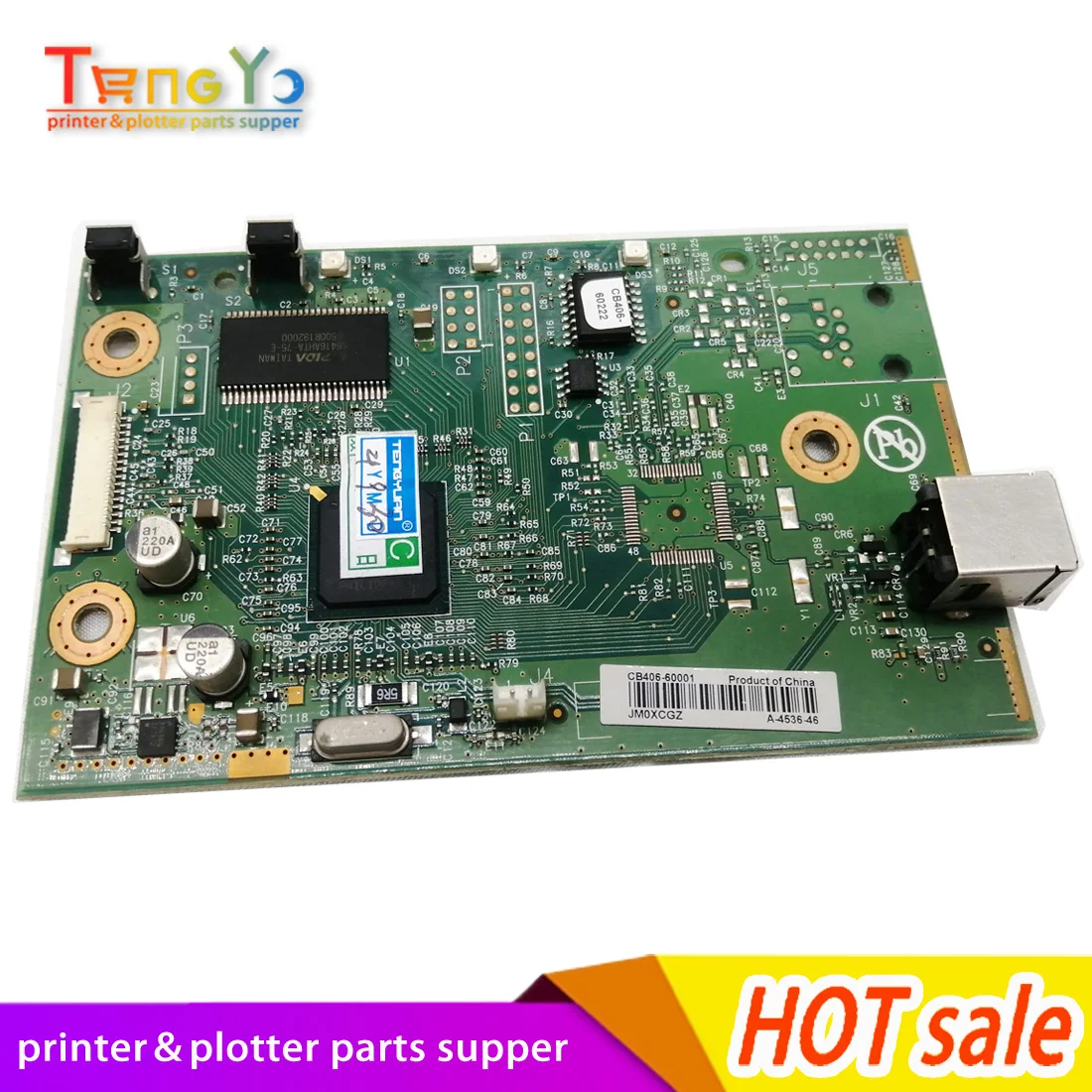 

Logic Main Board Use For HP LaserJet 1022 1022n Formatter Board Mainboard CB406-60001 Q3969-60002 Q5427-60001