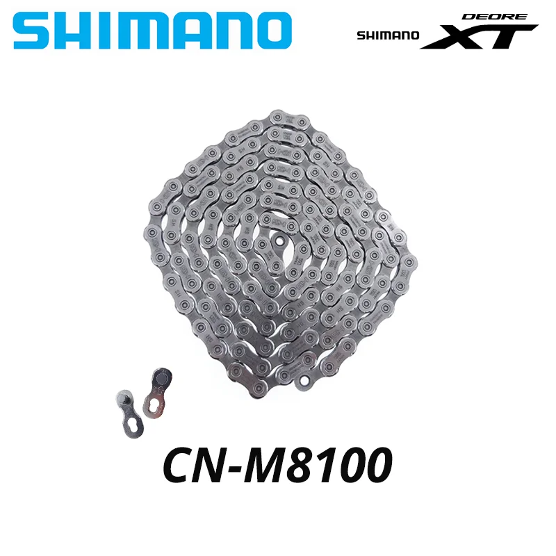 SHIMANO DEORE SLX XT XTR M6100 M7100 M8100 M9100 Chain 12 Speed Mountain Bike Bicycle 12s Current MTB Parts WITH QUICK LINK