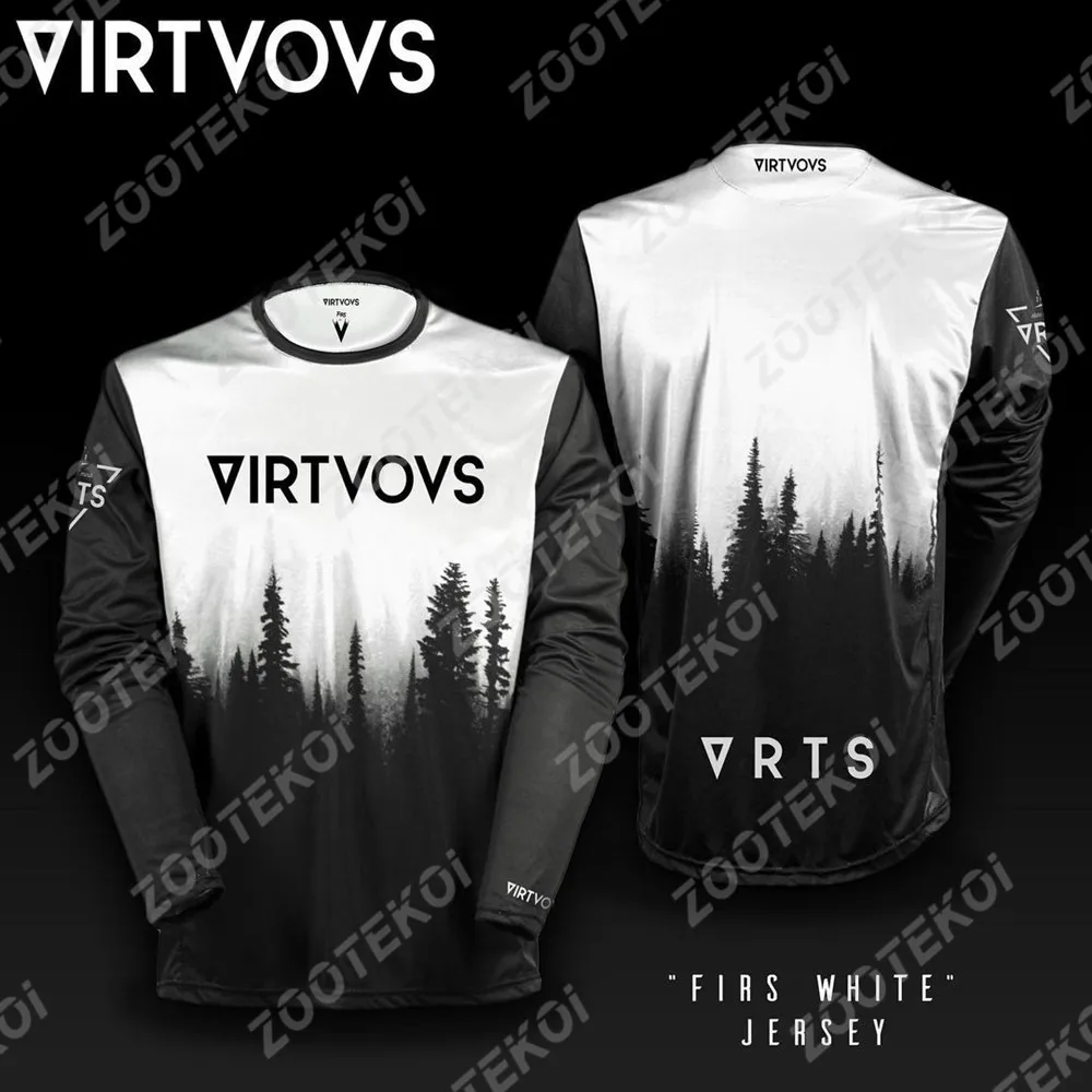 Virtuous Motocross Jersey Mountain Enduro Racing Shirts Cycling Jersey DH MX 2022 Downhill Bike Clothing Long Sleeve T-Shirt